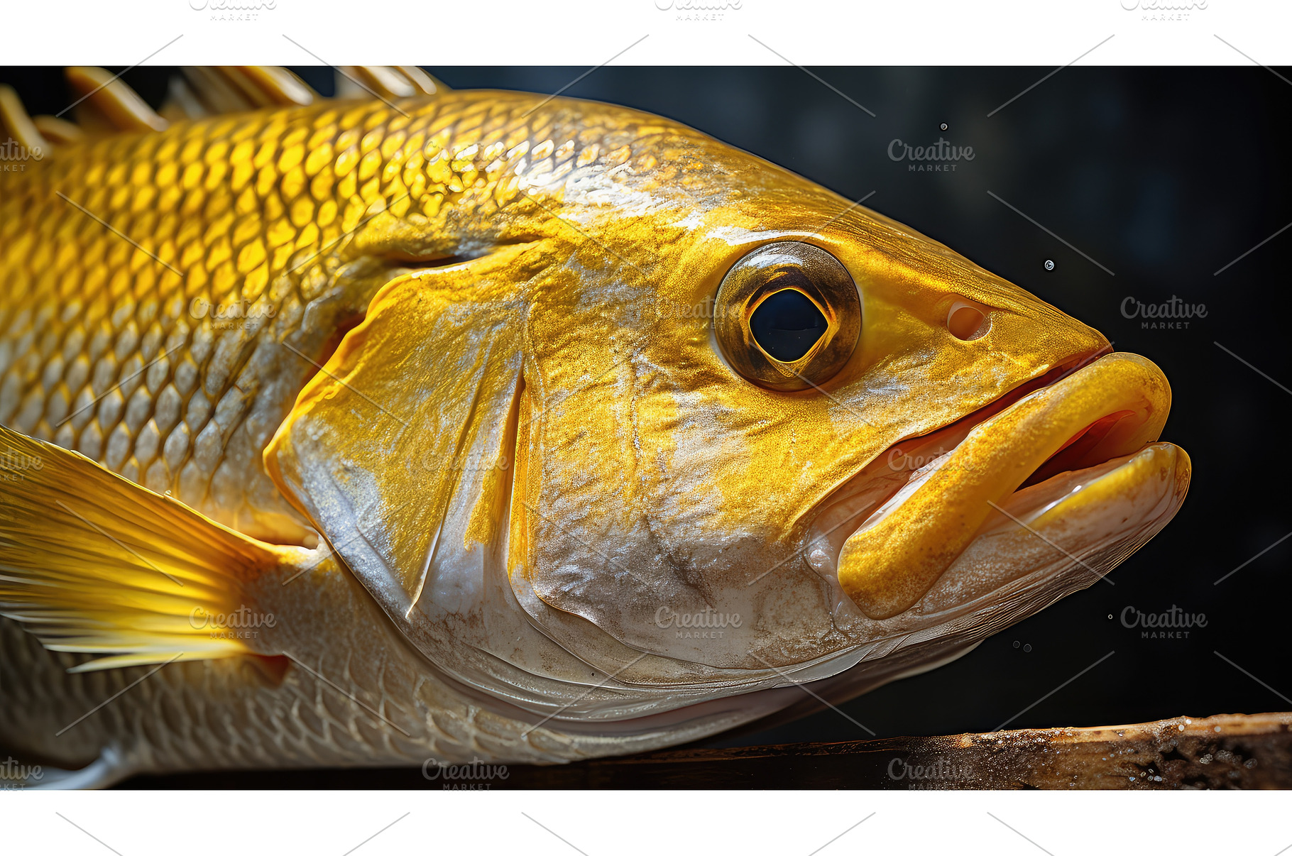 east yellow croaker ai generated, an Animal Photo by pikepicture