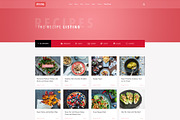 FOOG Personal Recipe Blog Template, a Websites & App Template by Arif's Shop (Thumbnail 6 of 13)