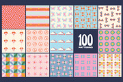 200 Vector Mosaics & Patterns, a Pattern Graphic by assetpro.design (Thumbnail 15 of 16)