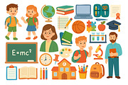 Back to School Bundle, an Education Illustration by ananastya (Thumbnail 2 of 7)