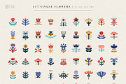 Folk Reflection | flora and fauna, a Decorative Illustration by Olia (Thumbnail 3 of 11)