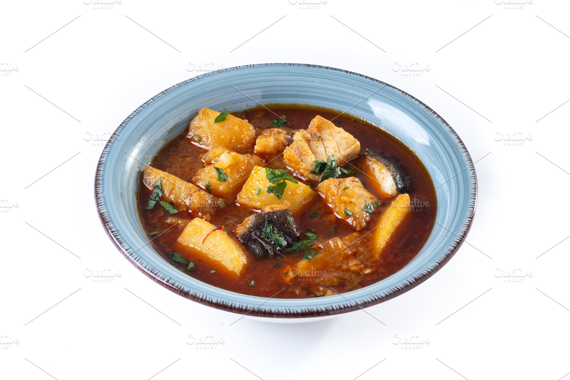 Cod with potatoes Traditional Spanish dish, a Food & Drink Photo by etorres69