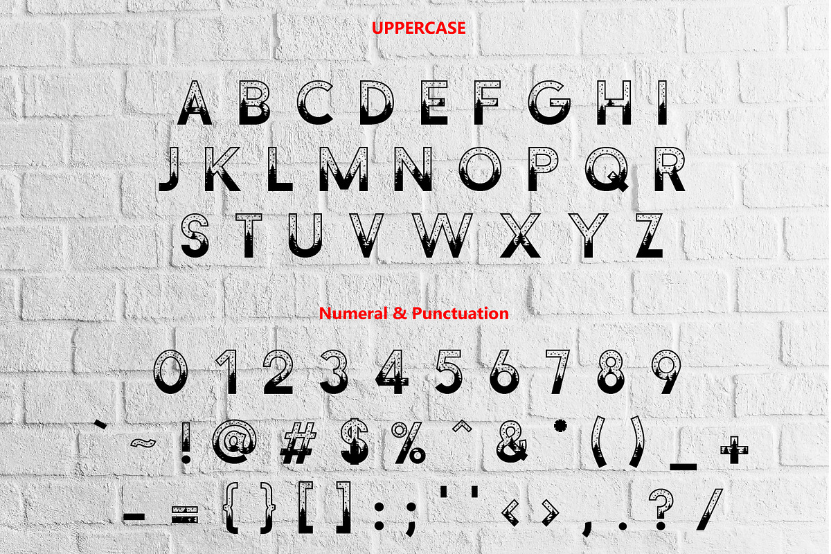 CHRISTREE, a Font by da_only_aan (Photo 2 of 4)