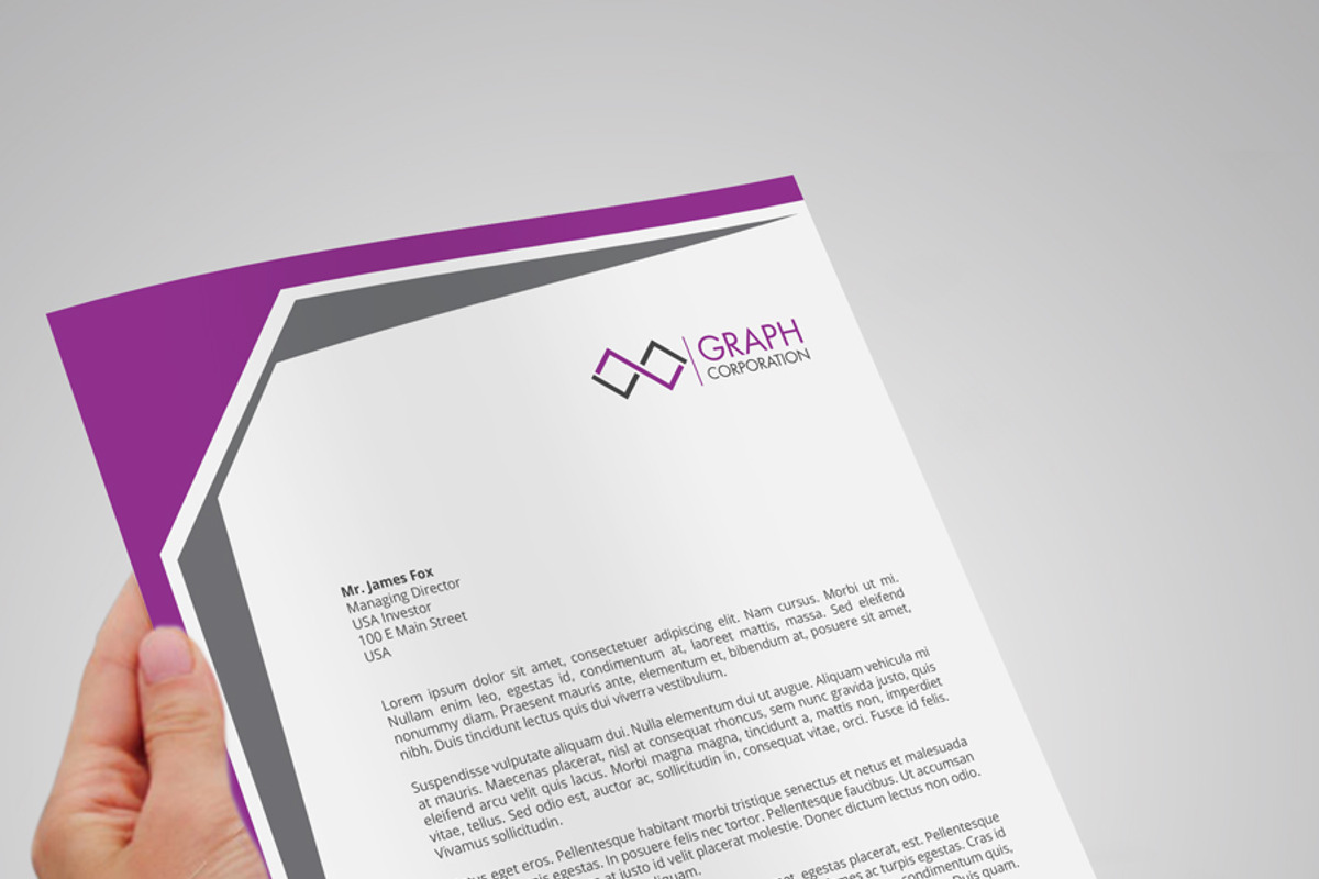 Letterhead, a Stationery Template by asimalikhan555 (Photo 7 of 8)