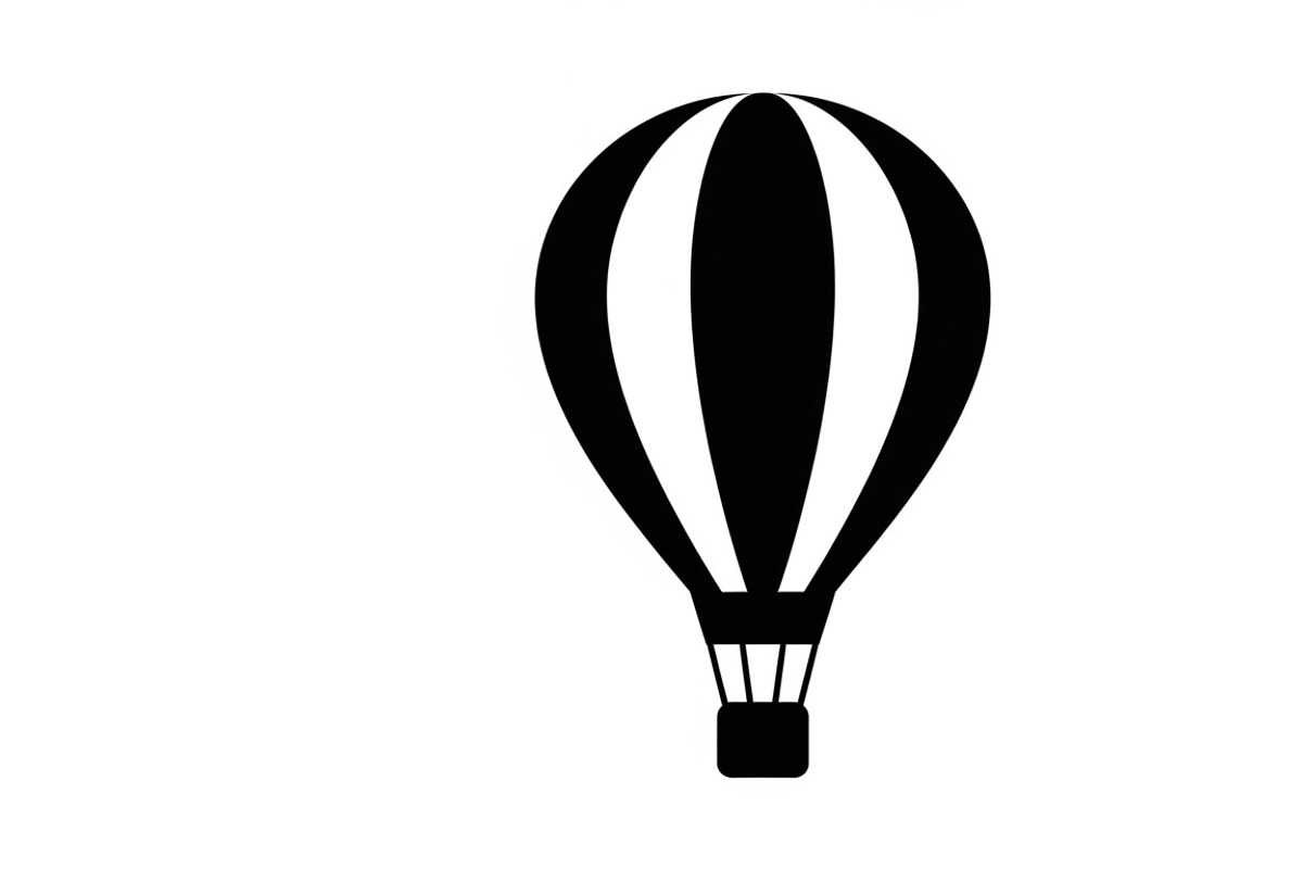 hot air balloon silhouettes, an Illustration by Amazin_art (Photo 7 of 31)
