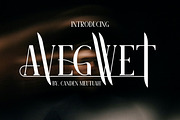 Avegwet, a Serif Font by Canden Meutuah (Thumbnail 1 of 4)