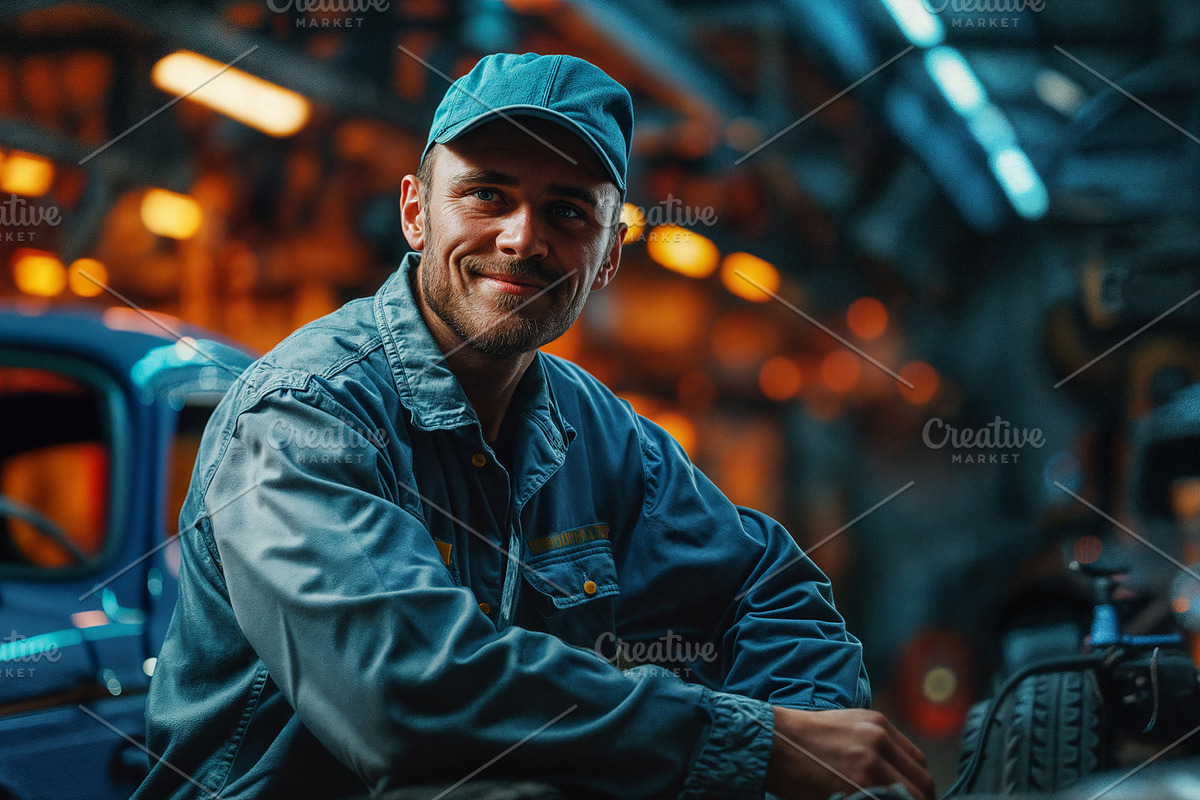 39 portraits of workers, a Person Photo by Handmadefont (Photo 14 of 41)