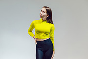 Stretching Longsleeve Mock-Up Set, a Product Mockup by PSD Market (Thumbnail 11 of 13)