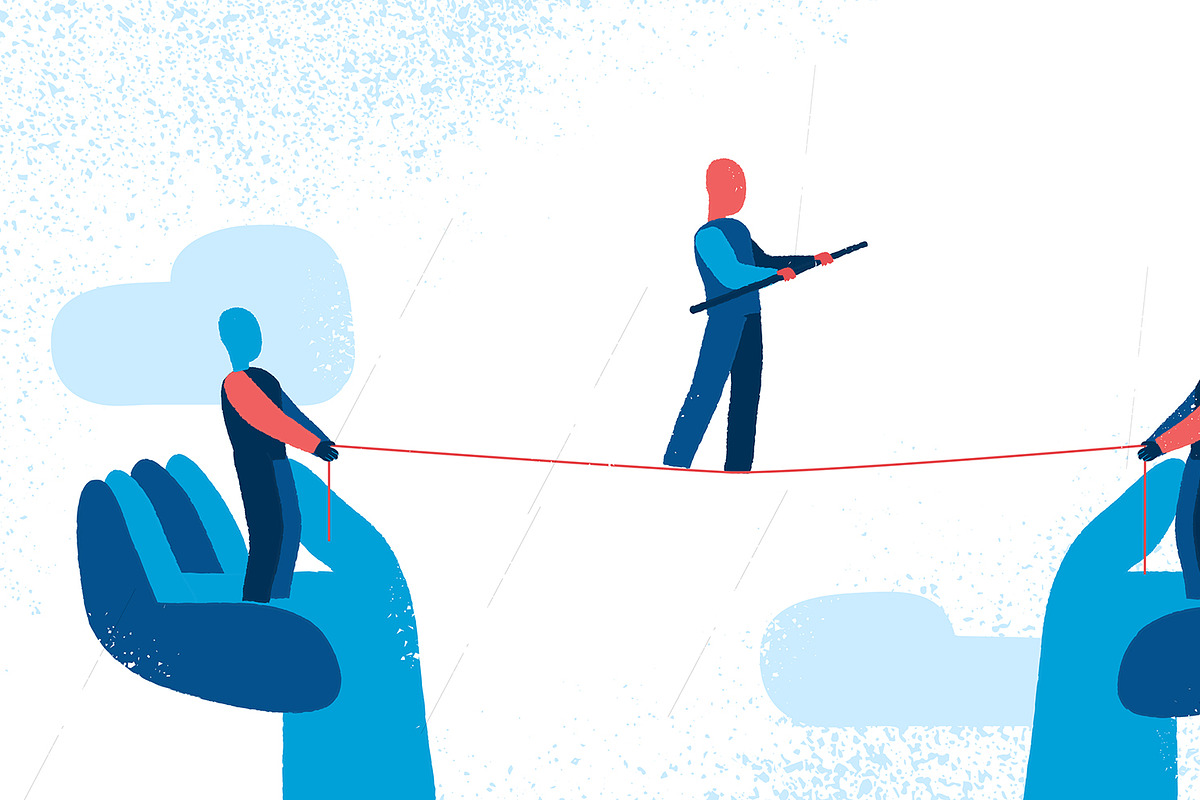 Bridge Connection #2, a Person Illustration by Hurcastock! (Photo 5 of 11)