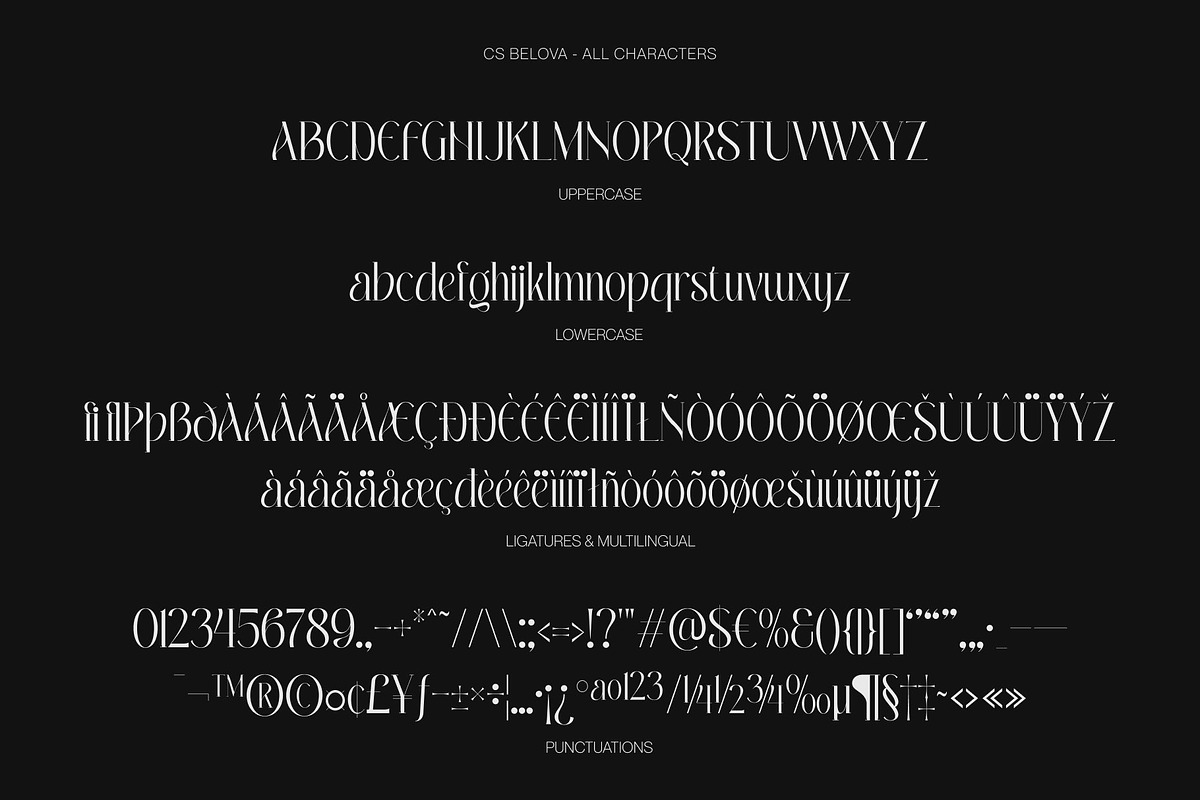 CS Belova – Elegant Serif Font, a Serif Font by Craft Supply Co. (Photo 8 of 8)