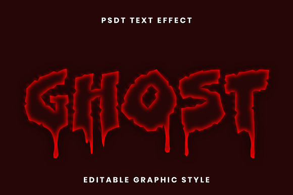 Bloody Glow Text Effect preview 2