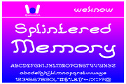 Every Day font, a Font by weknow (Thumbnail 1 of 5)