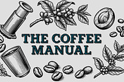 Coffee & Café Culture Vintage, an Object Illustration by Huza Studio (Thumbnail 1 of 10)