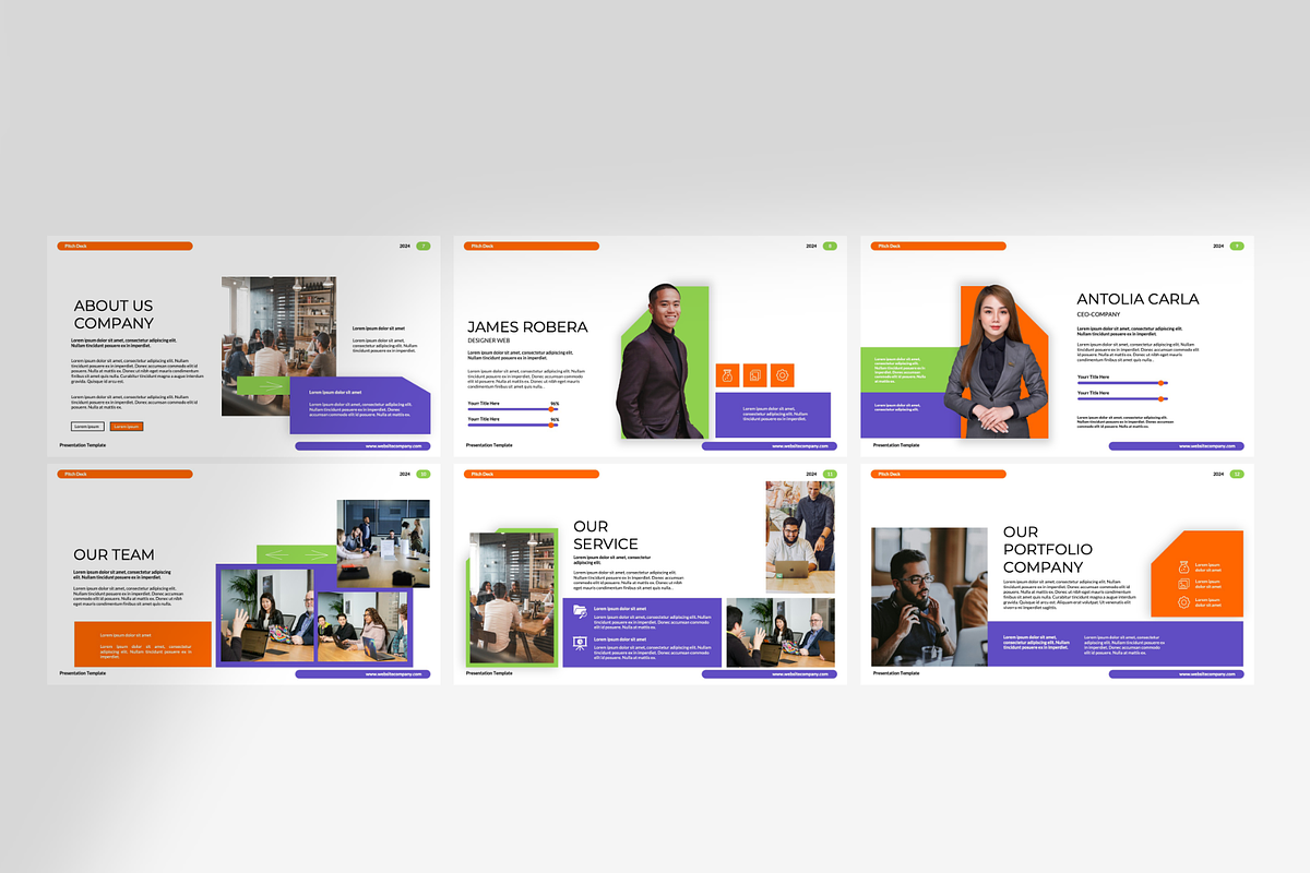 Pitch Deck Presentation Template, a Presentation Template by Spesifikstd (Photo 5 of 9)
