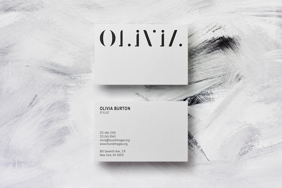 Business card Template & Mock-up, a Business Card Template by PrintPixel (Photo 4 of 7)