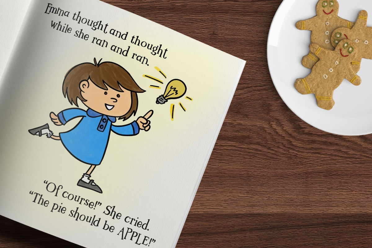 Kidlit: a fun serif font! preview 5
