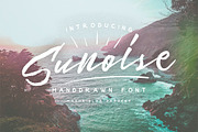 Sunoise, a Script Font by maghrib (Thumbnail 1 of 5)