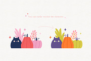 Season of the Witch. Halloween set., an Illustration by kondratya (Thumbnail 9 of 17)