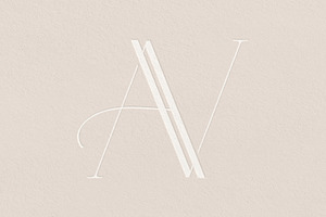 AV Monogram Logo