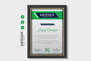 002. Modern Certificate Template