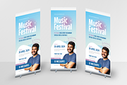 Music Festival Roll Up Banner, a Print Template by Annora Studio (Thumbnail 5 of 5)