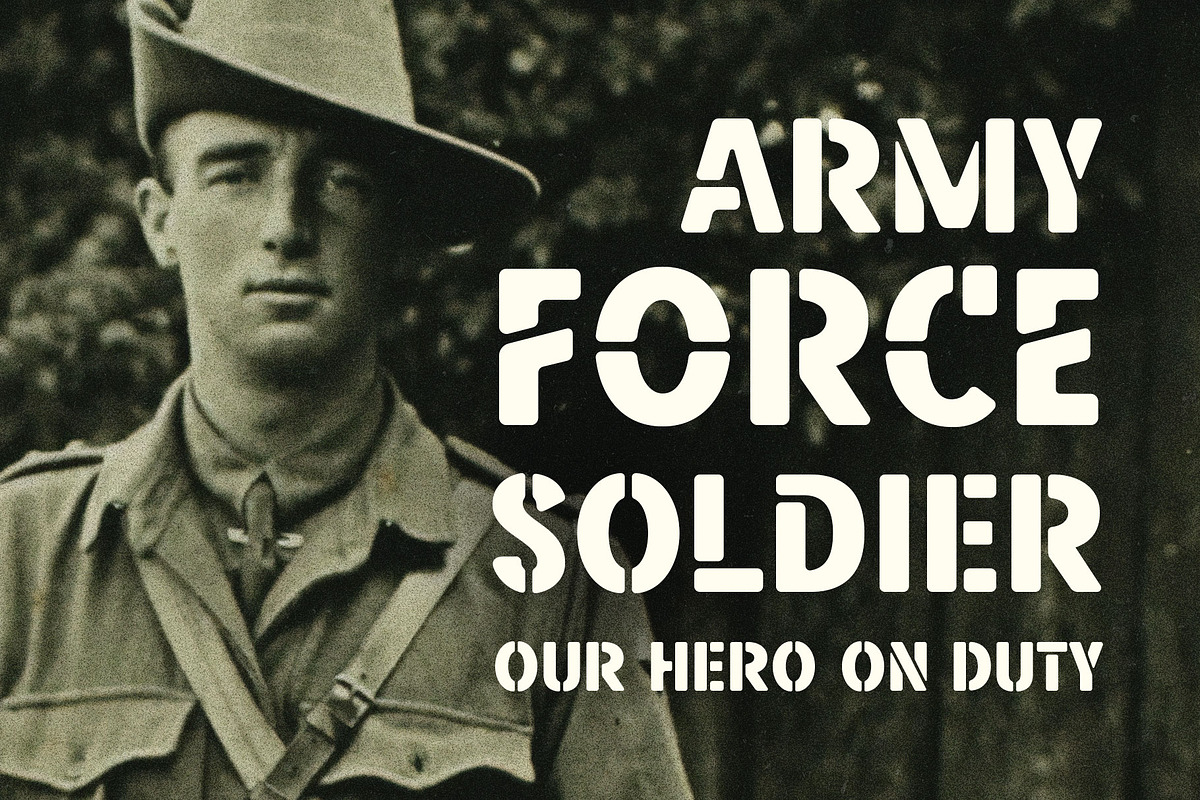Straight Fighter, a Sans Serif Font by Arterfak Project (Photo 6 of 13)