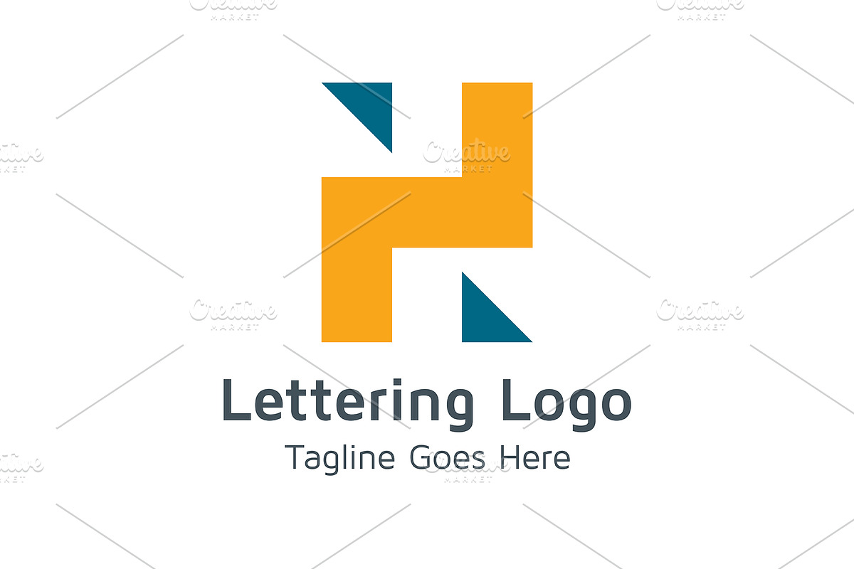 20 Logo Lettering H Template Bundle, a Branding & Logo Template by Acongraphic (Photo 18 of 21)
