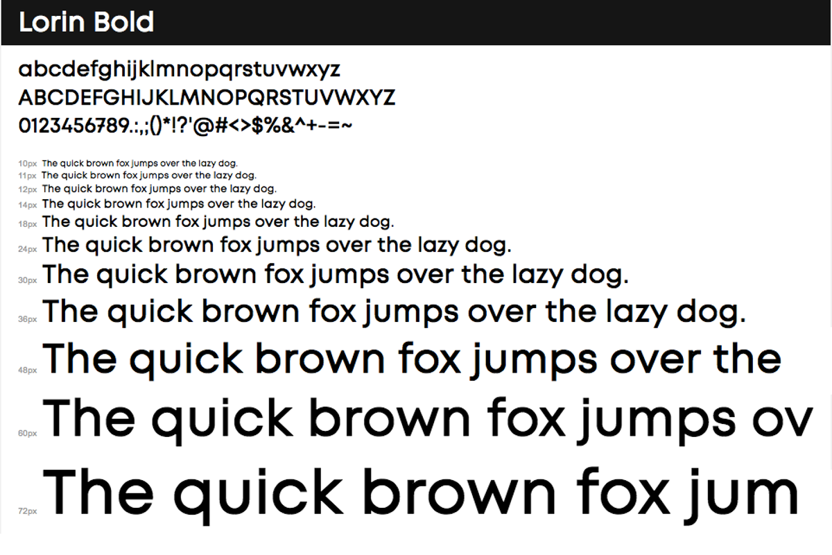 LORIN - Clean Geometric Font Family preview 8