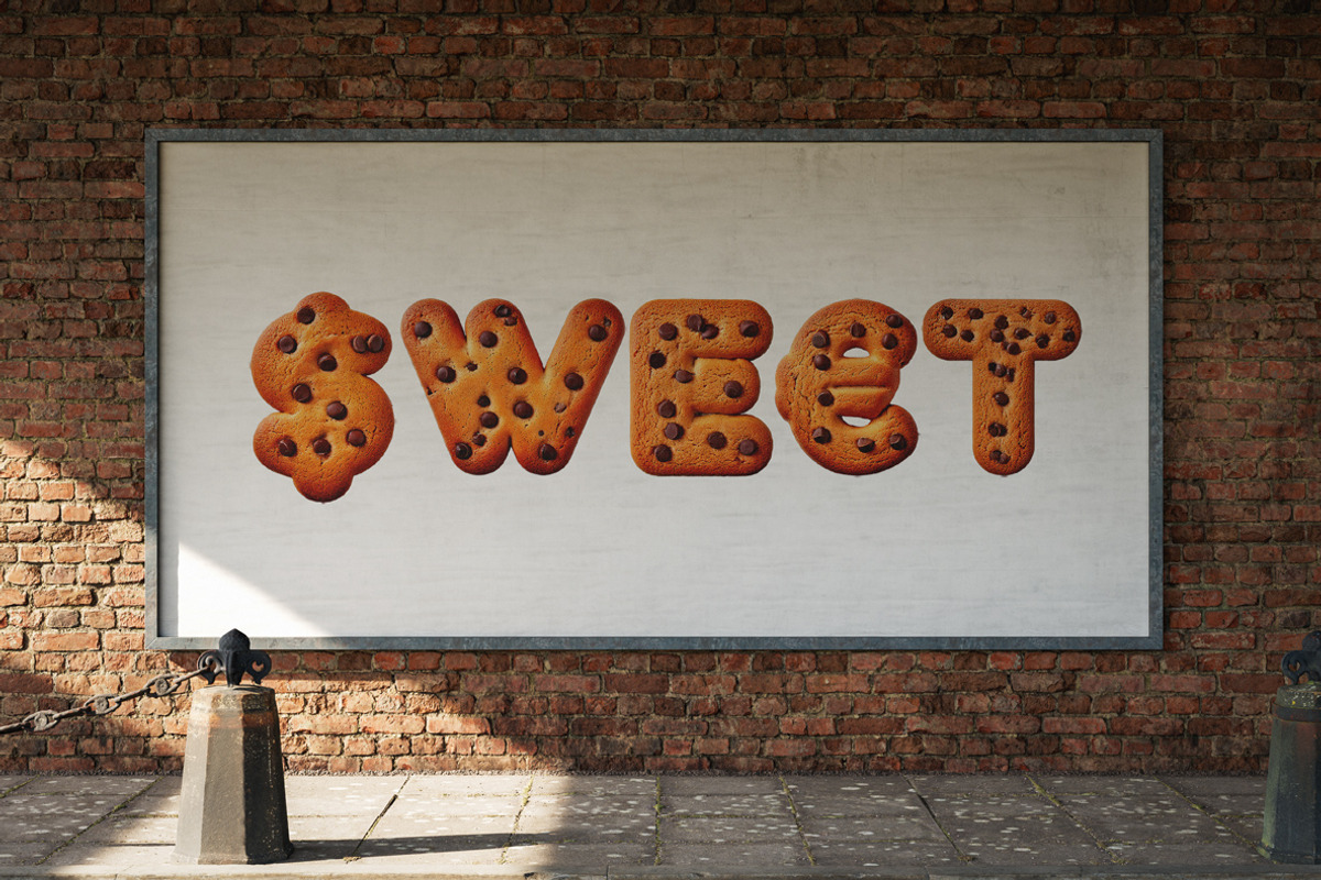 ChocoChunk Font, a Sans Serif Font by Handmadefont (Photo 3 of 13)
