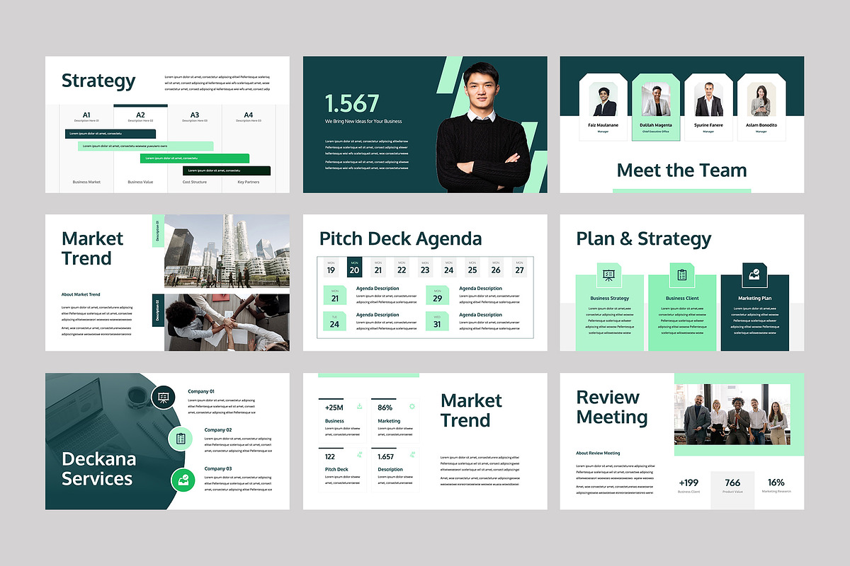 DECKANA - Pitch Deck Google Slides, a Presentation Template by rgbryand (Photo 3 of 5)