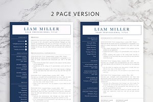 Resume Template Word And Pages