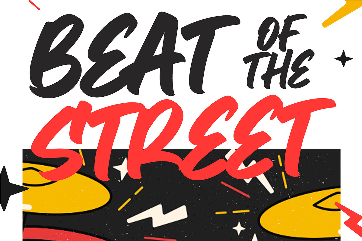 Scribox Marker – Bold Street Brush, a Handwritten Font by decographstud (Photo 2 of 8)