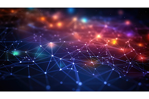 innovation network futuristic, a Technology Photo by pikepicture