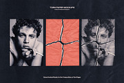 Torn Paper Mockups & Textures, a Texture Graphic by Indieground Design Inc. (Thumbnail 9 of 11)