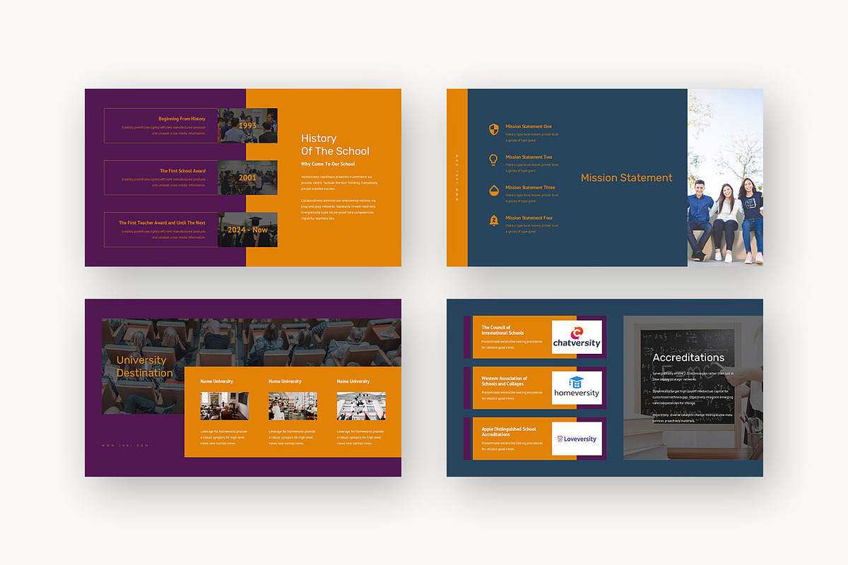 Jaki : School Profile Powerpoint, a Presentation Template by Punkl Camp (Photo 12 of 16)