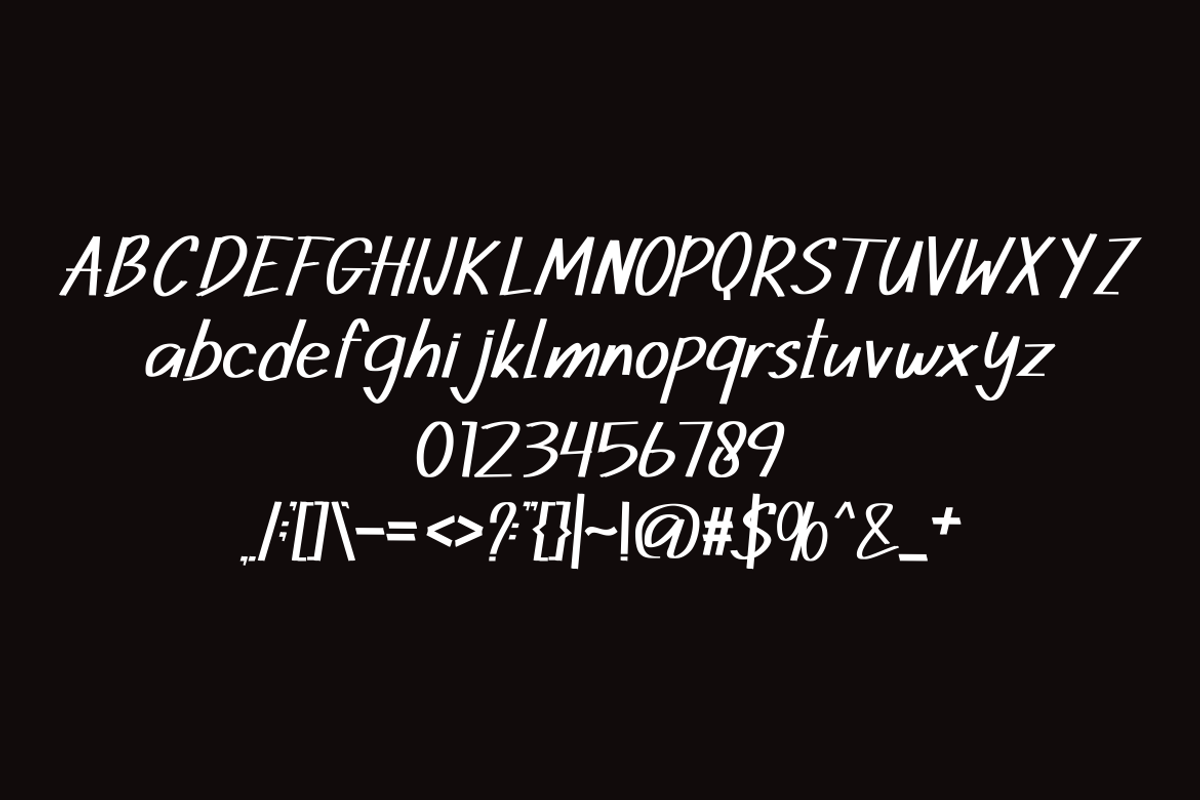 Dables Rofly Handwritten Font, a Handwritten Font by VectorCraft (Photo 4 of 5)