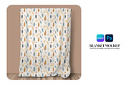 Velveteen Held-Up Blanket Mockup, a Product Mockup by Mockups Studio (Thumbnail 3 of 3)