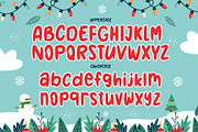 Christmas Holiday Font, a Handwritten Font by KengGraphic (Thumbnail 9 of 11)