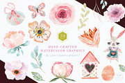 Sweet Spring Watercolor Collection, an Illustration by PetiteMarket (Thumbnail 2 of 4)
