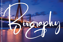 Biography | Script Font
