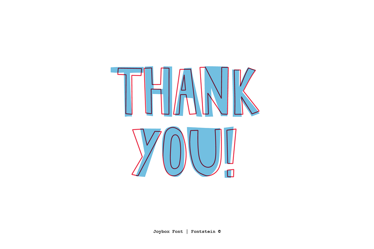 JOYBOX | Cutout font + Outline, a Sans Serif Font by Fontstein (Photo 12 of 12)