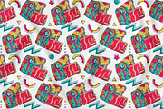 90's Vibe Handycam Seamless Pattern, a Pattern Graphic by MEDZ (Thumbnail 1 of 3)