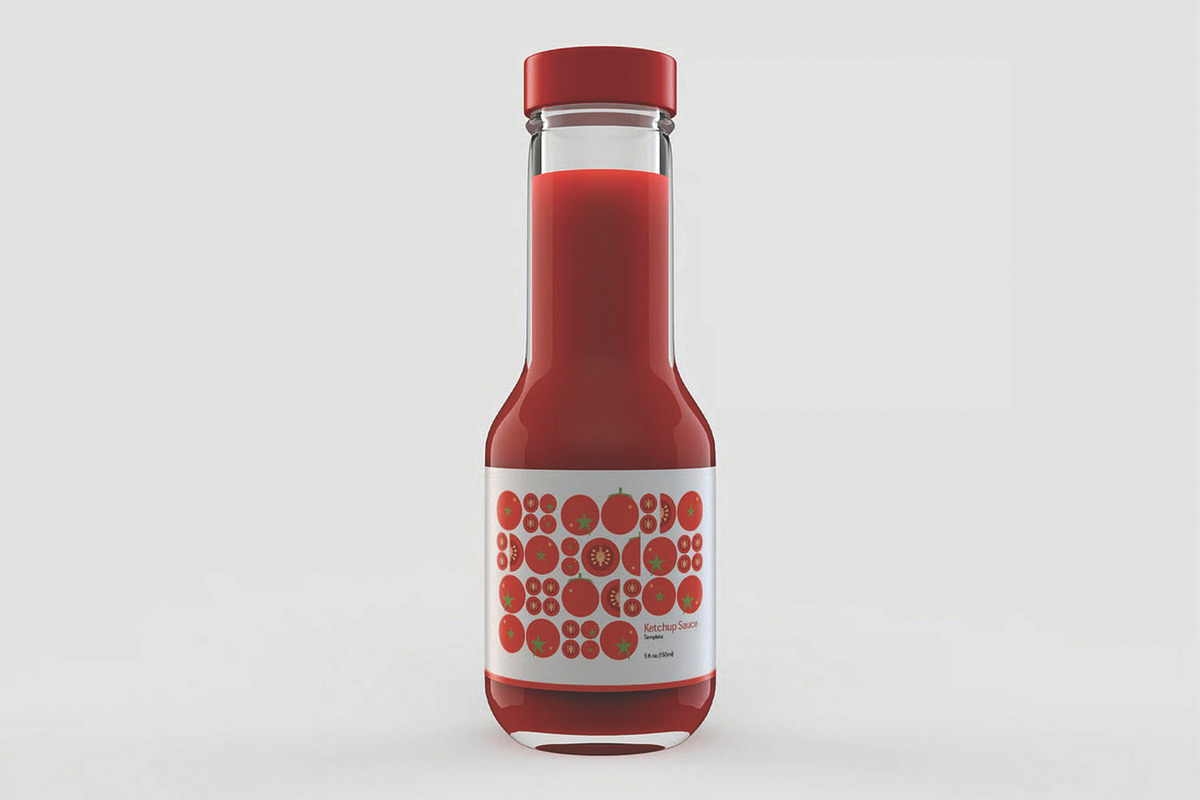 Ketchup Sauce Mockup, a Packaging Mockup by skybluecreative (Photo 1 of 2)