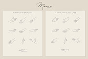 Sincerity. Line art hands, a Person Illustration by AnMark (Thumbnail 5 of 14)