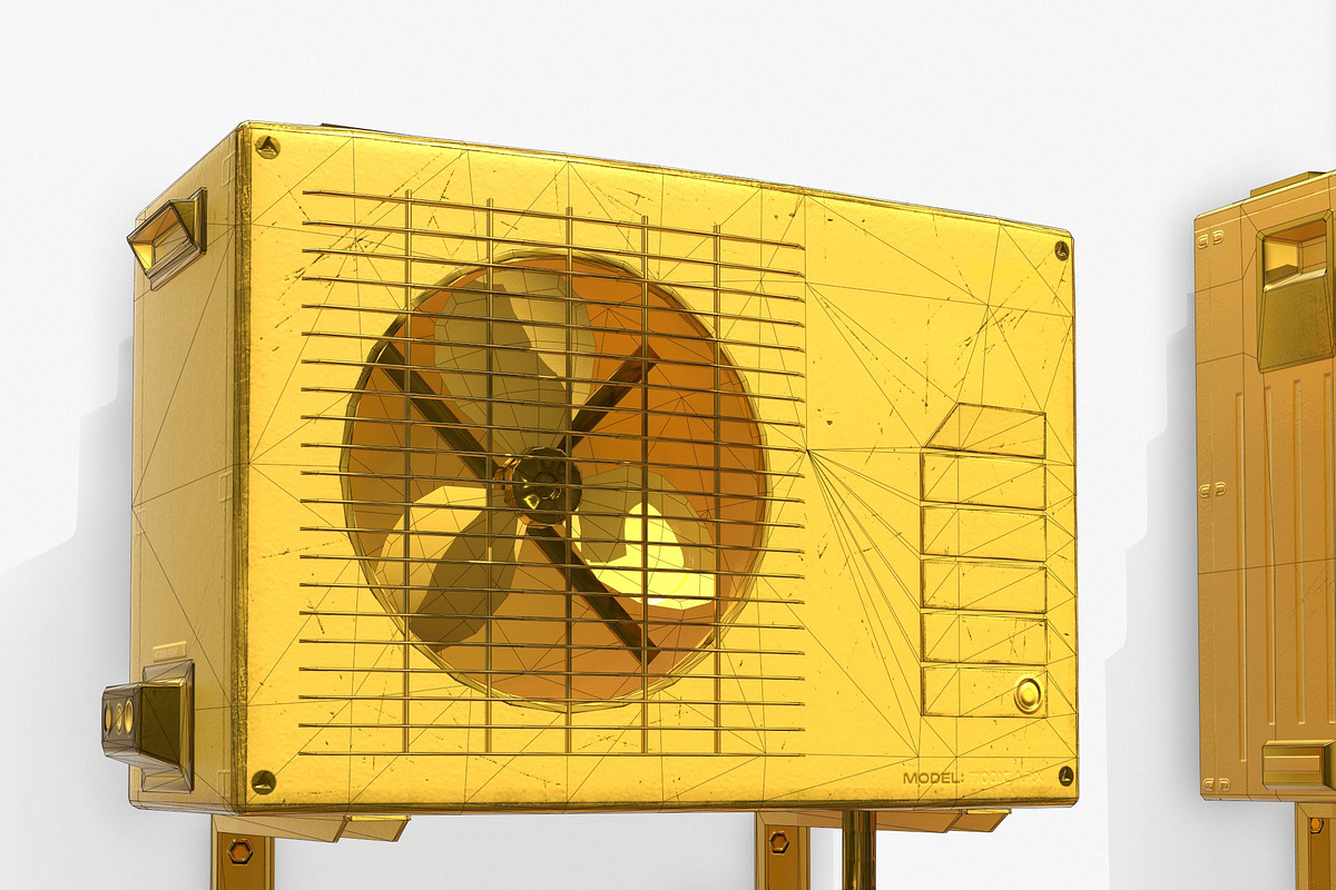 Sci-fi Air conditiong PBR, an Object 3D Model by Daniel Mikulik (Photo 19 of 20)