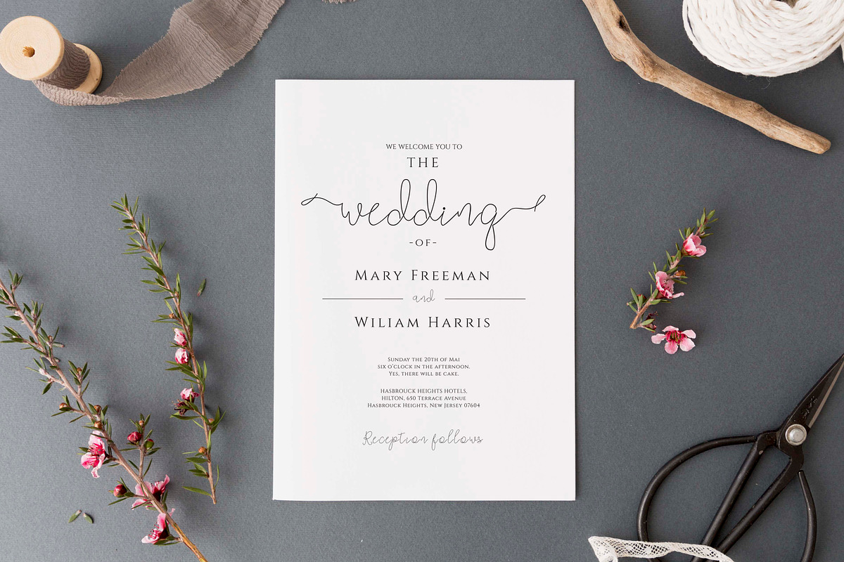 Wedding Invite, a Templates & Theme by DevineWedding (Photo 1 of 3)