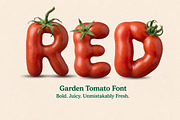 Garden Tomato Font, a Sans Serif Font by Handmadefont (Thumbnail 8 of 15)