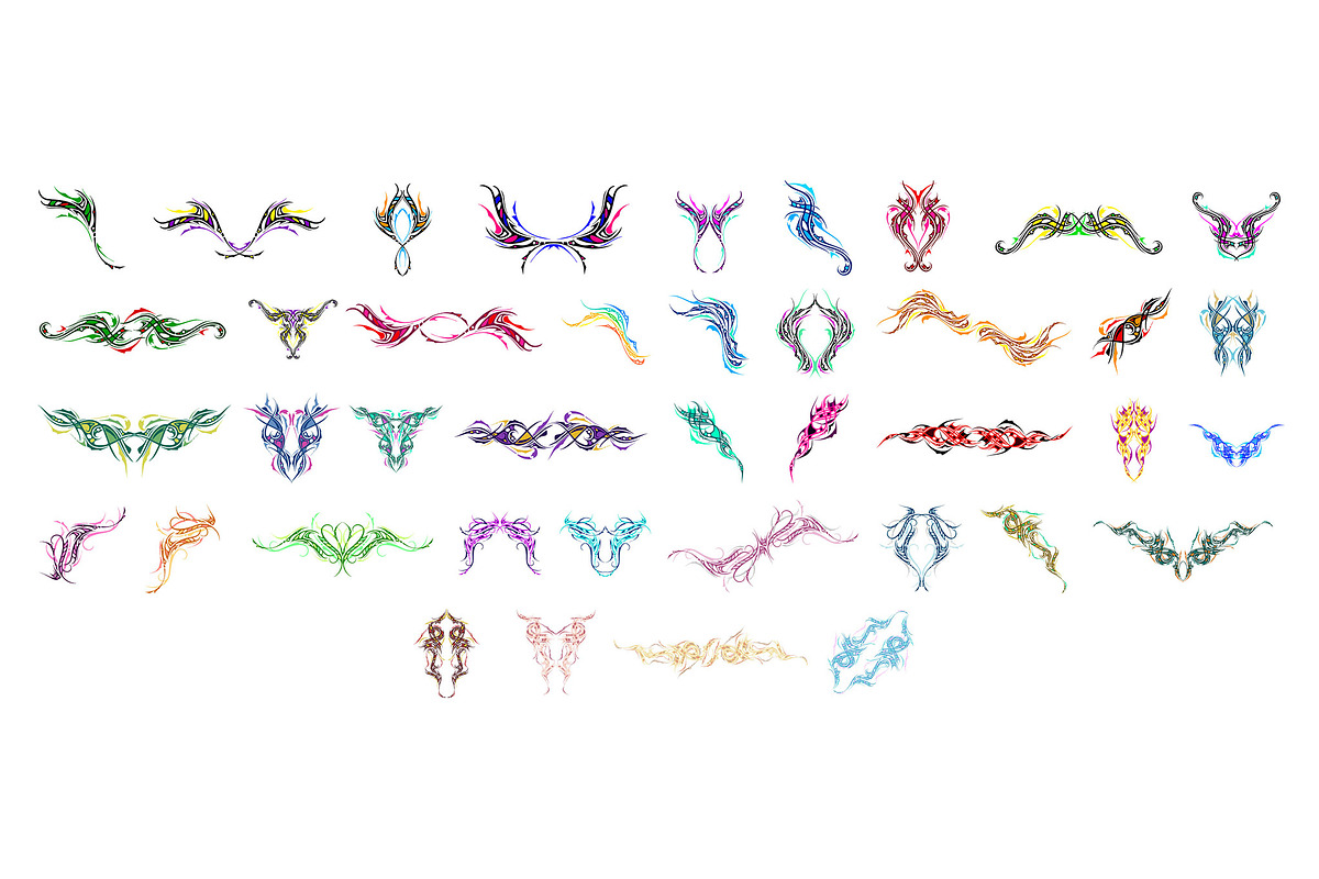 Tattoo Toolkit(Vector, PNG, Brushes), a Brush Add-On by xresch (Photo 16 of 26)