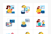 Animated Data Center Icons, a Duotone Icon by Prosymbols (Thumbnail 8 of 14)