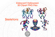 Iridescent Halloween Clipart 50, a Seasonal Illustration by Artisan Craft (Thumbnail 7 of 10)